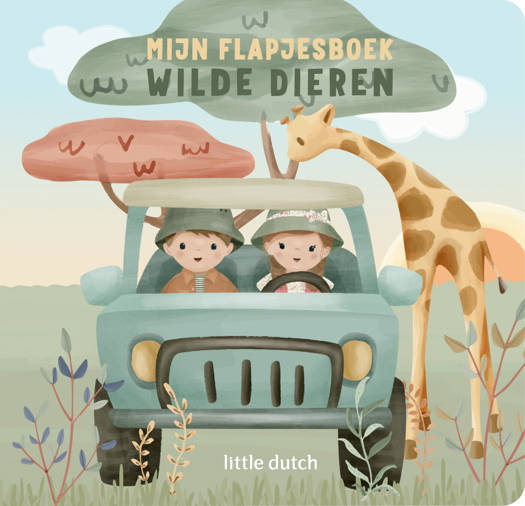 Little Dutch Mijn Flapjesboek | Wilde Dieren
