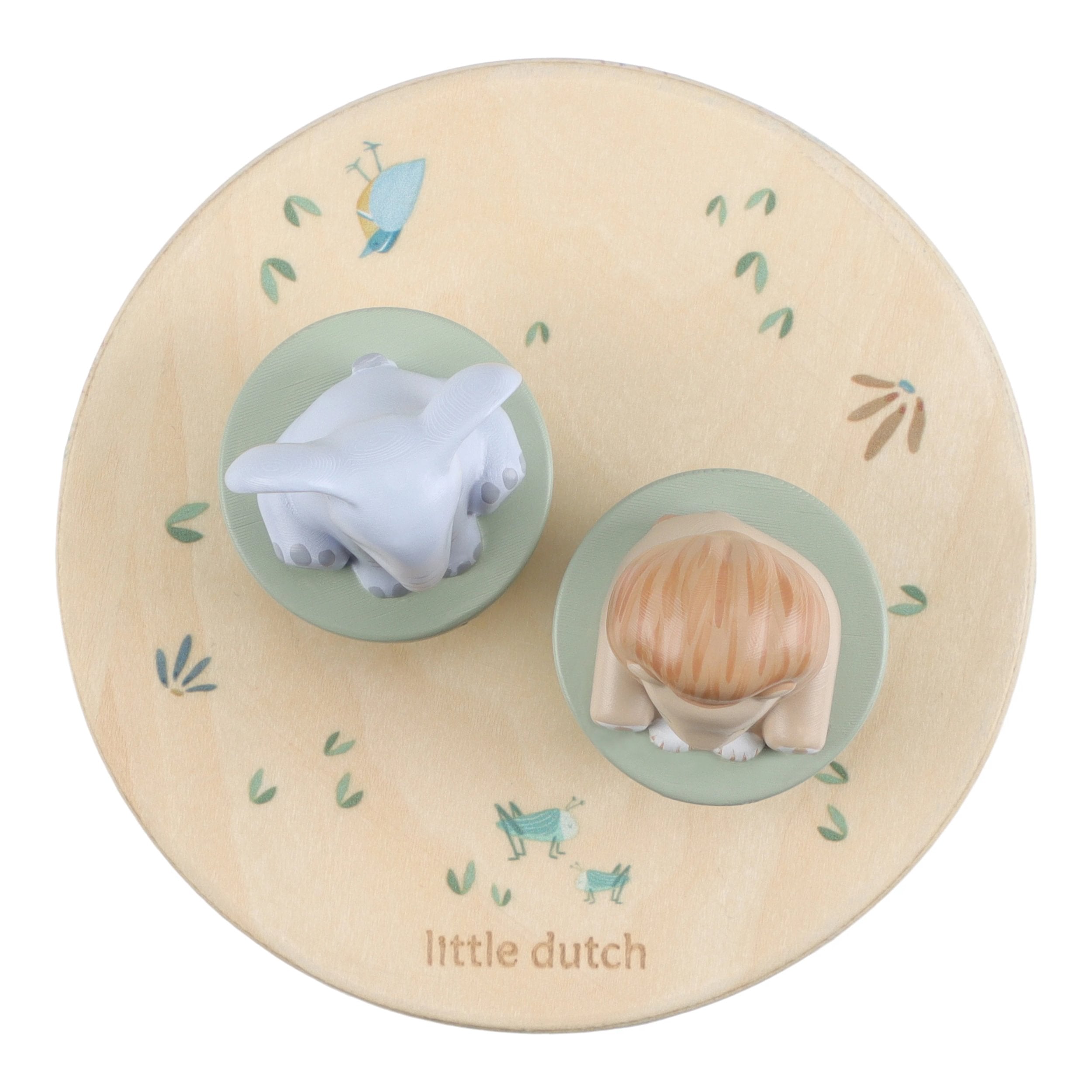 Little Dutch Houten Muziekdoosje Safari Friends