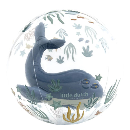 Little Dutch Strandbal 3D Walvis | Ocean World