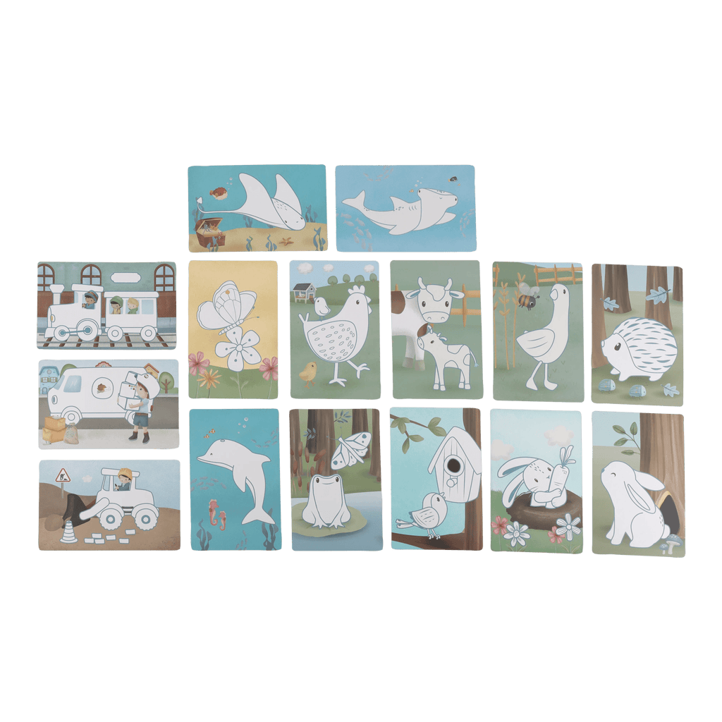 Little Dutch Tekentablet Forest Friends | Blauw