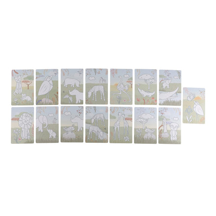 Little Dutch Tekentablet Safari Friends | Groen