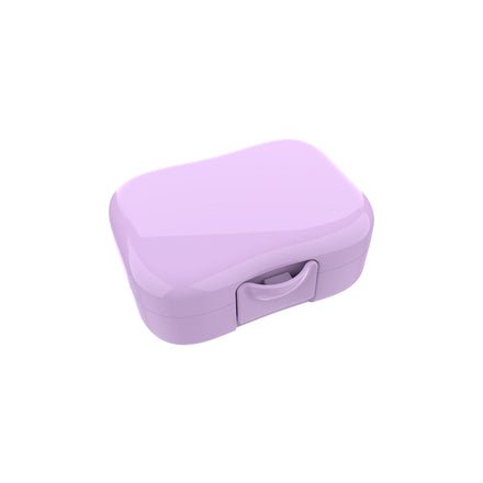 Lunch Buddies Snackdoosje met Clip | Pastel Uni Paars