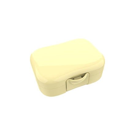 Lunch Buddies Snackdoosje met Clip | Pastel Uni Geel