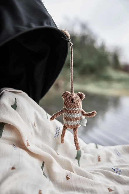 * OYOY Living Pram Toy Clip Bella Bear