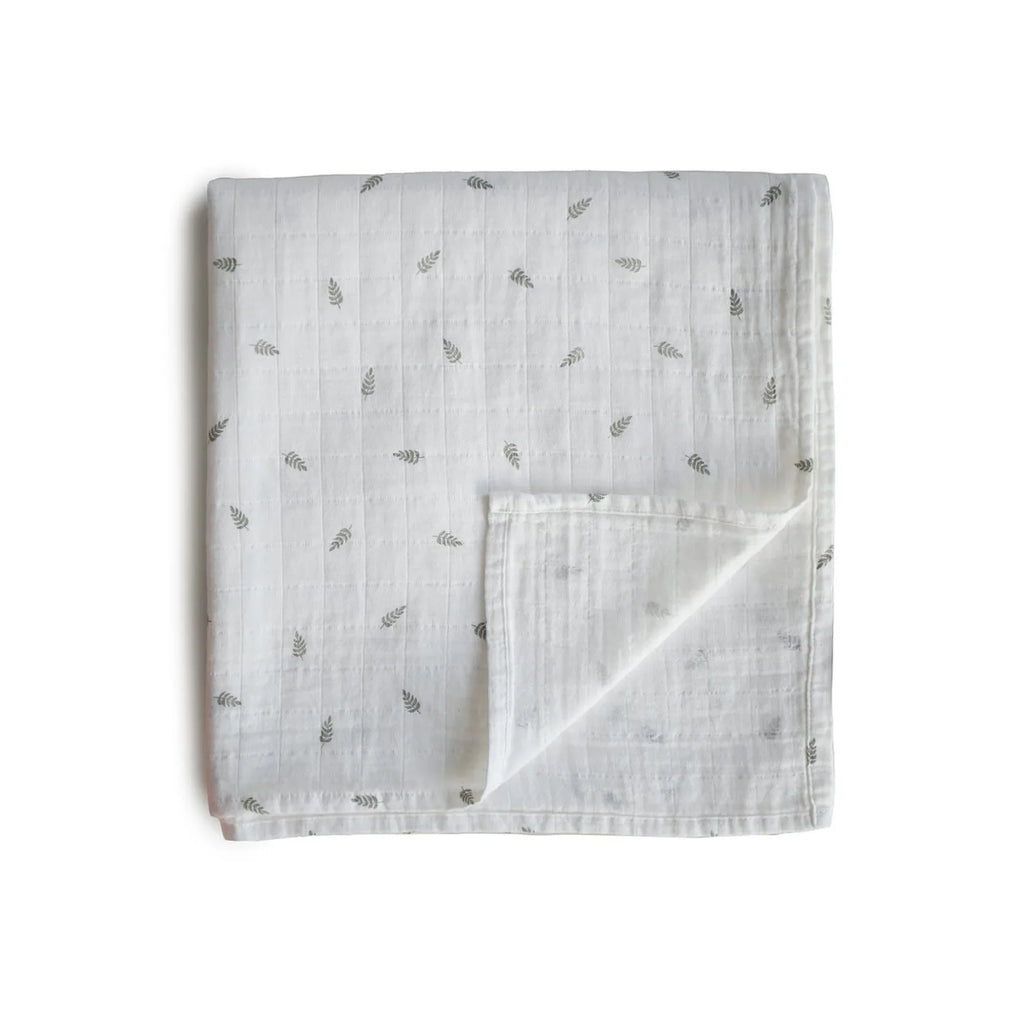 Mushie Hydrofiele Doek 120x120cm | Leaves