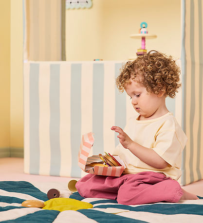 Kid's Concept houten hamburger menu speelset in de speelkeuken