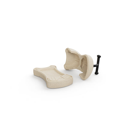 Scoot and Ride My First Baby Walker in Sand met losse bodemplaat en glijders