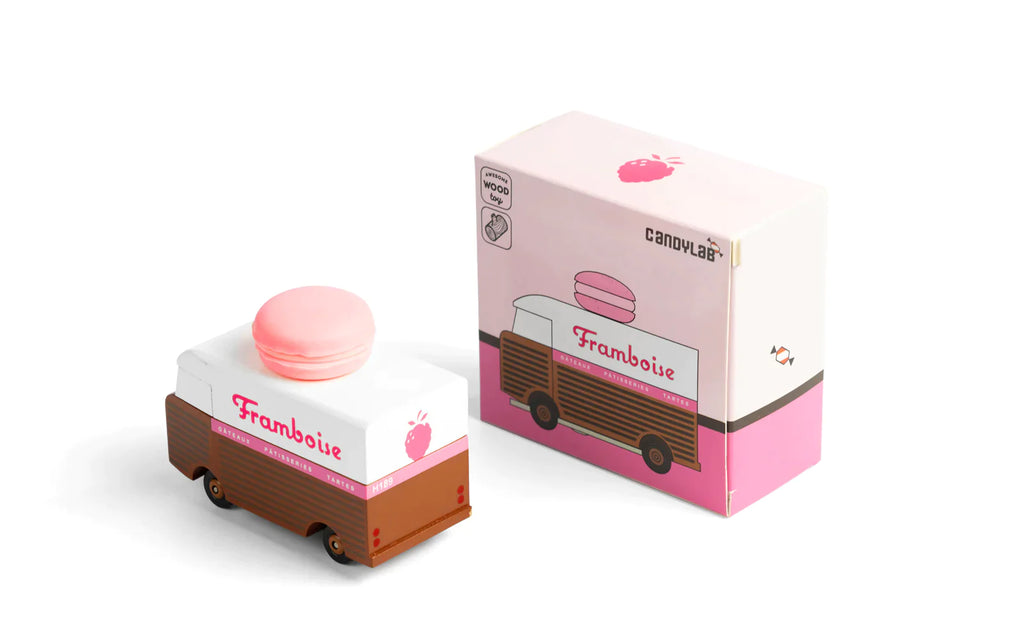 Candylab Toys Speelgoedauto | Framboise Macaron Van