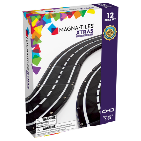 Magna-Tiles Wegtegels | 12 Stuks