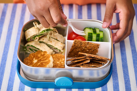 Mepal Little Dutch RVS Bento Lunchbox Campus Met Vakjes | Forest Friends