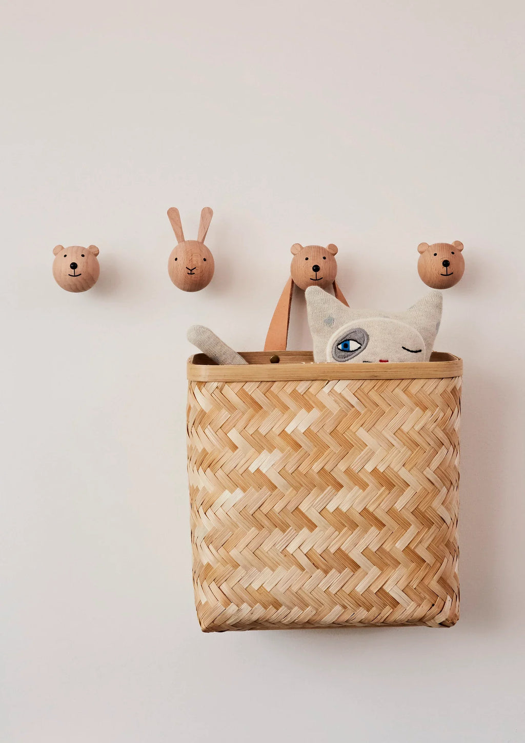 OYOY Living Mini Wandhaakje | Rabbit Nature