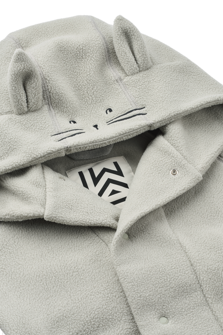 Liewood Minik Konijn Fleece Badjas | Dove Blue