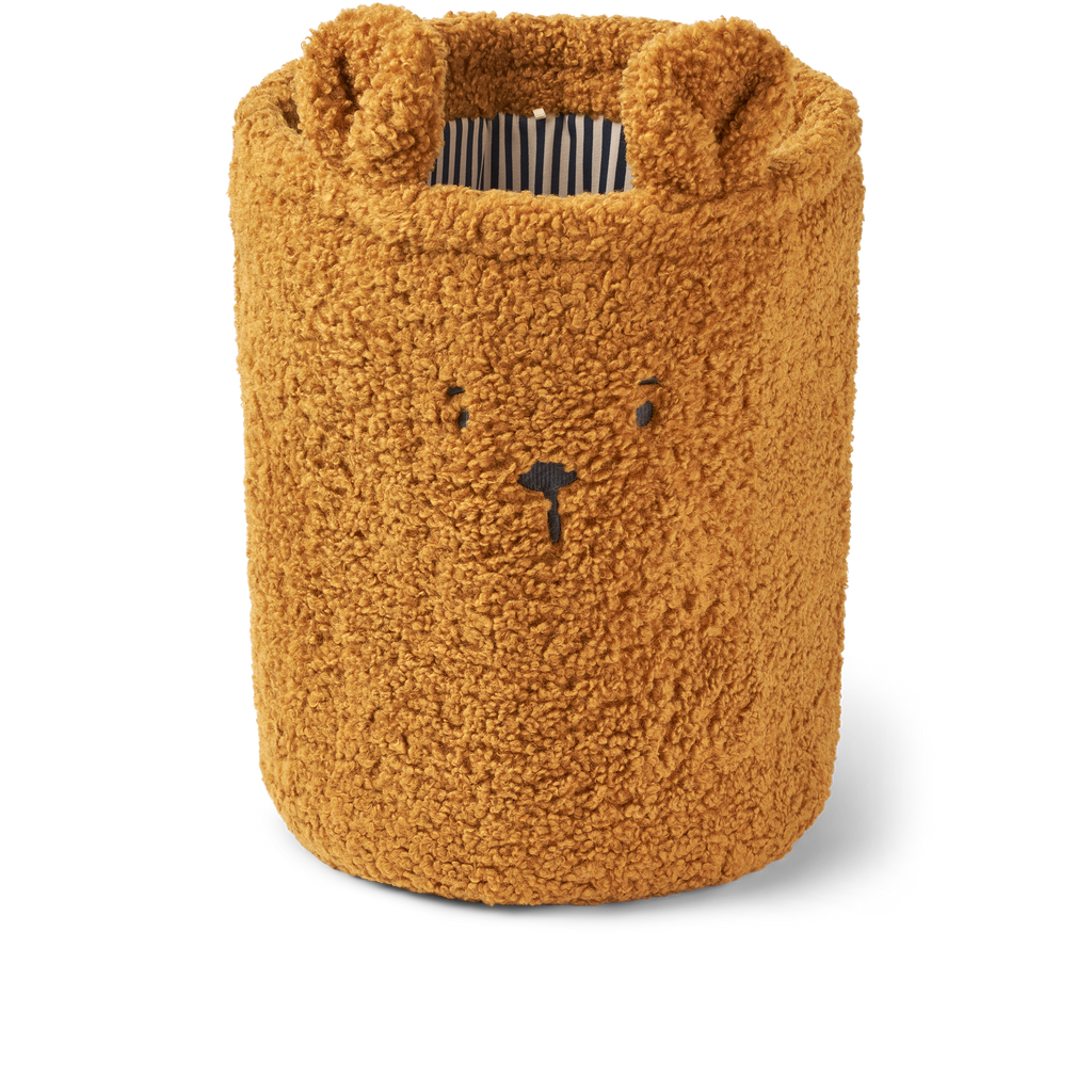 Liewood Morley Beer Opbergmand | Golden Caramel