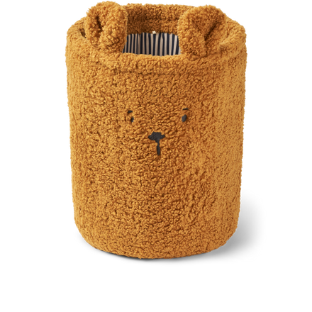 Liewood Morley Beer Opbergmand | Golden Caramel