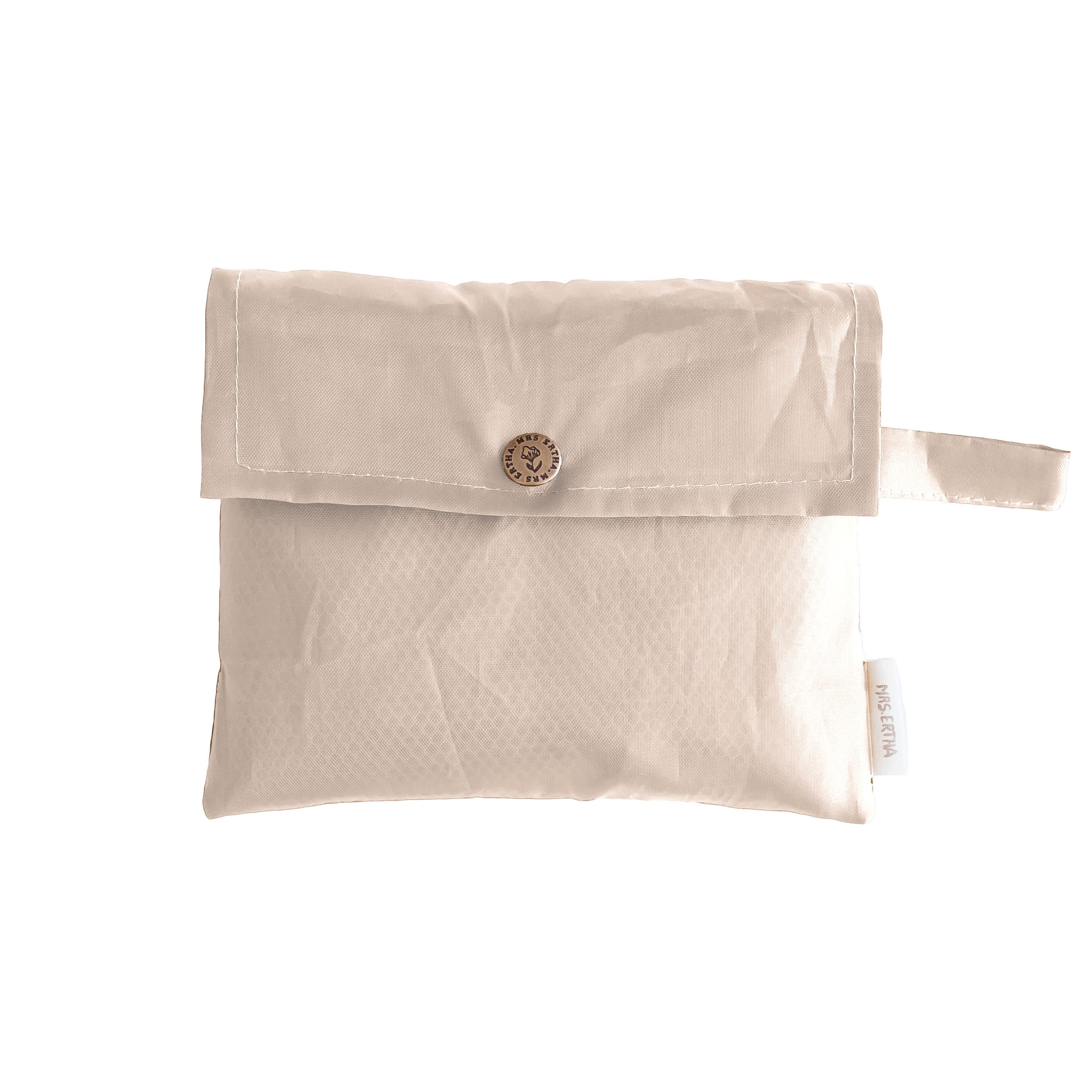 Mrs. Ertha Meshies XL Strandtas | Ivory