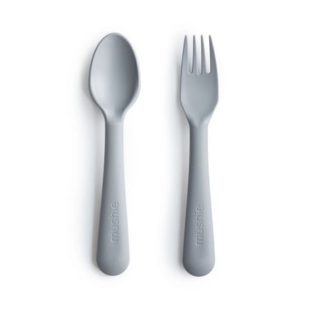 * Mushie Bestek Vork & Lepel | Cloud