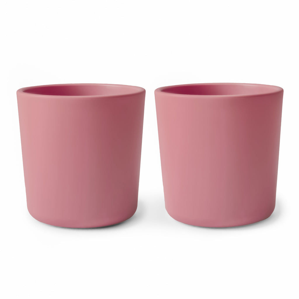 Mushie Drinkbeker Set 2 | Dusty Rose