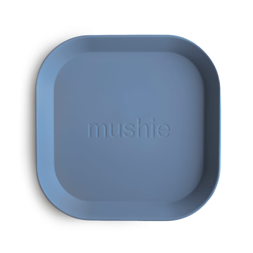 Mushie Bord Vierkant Set 2 | Twilight Blue