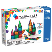 Magna-Tiles Clear Colors 100 Piece Set