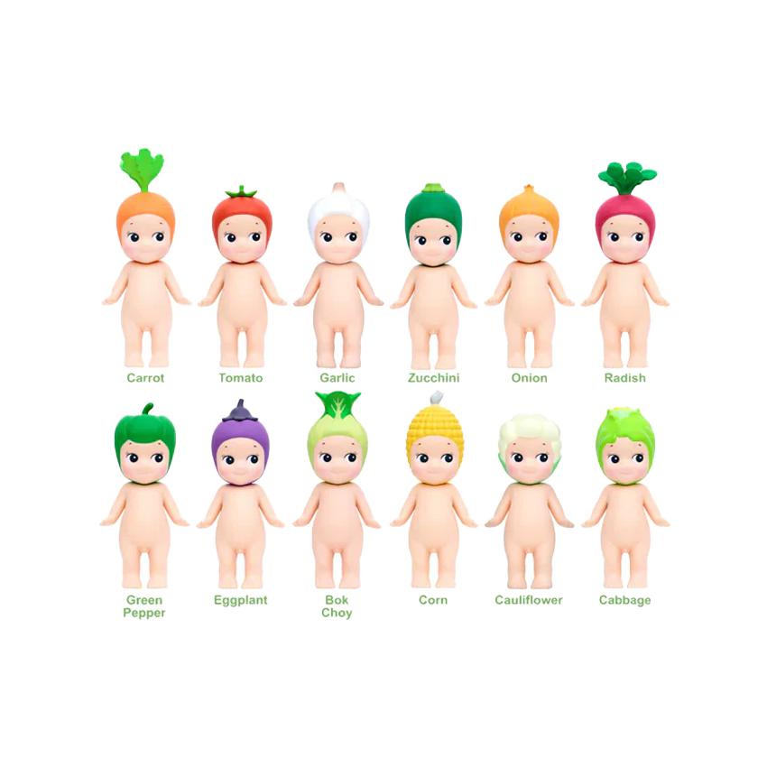 Sonny Angel Gelukspopje Vegetable series | 1 stuk (Max 3 Stuks)