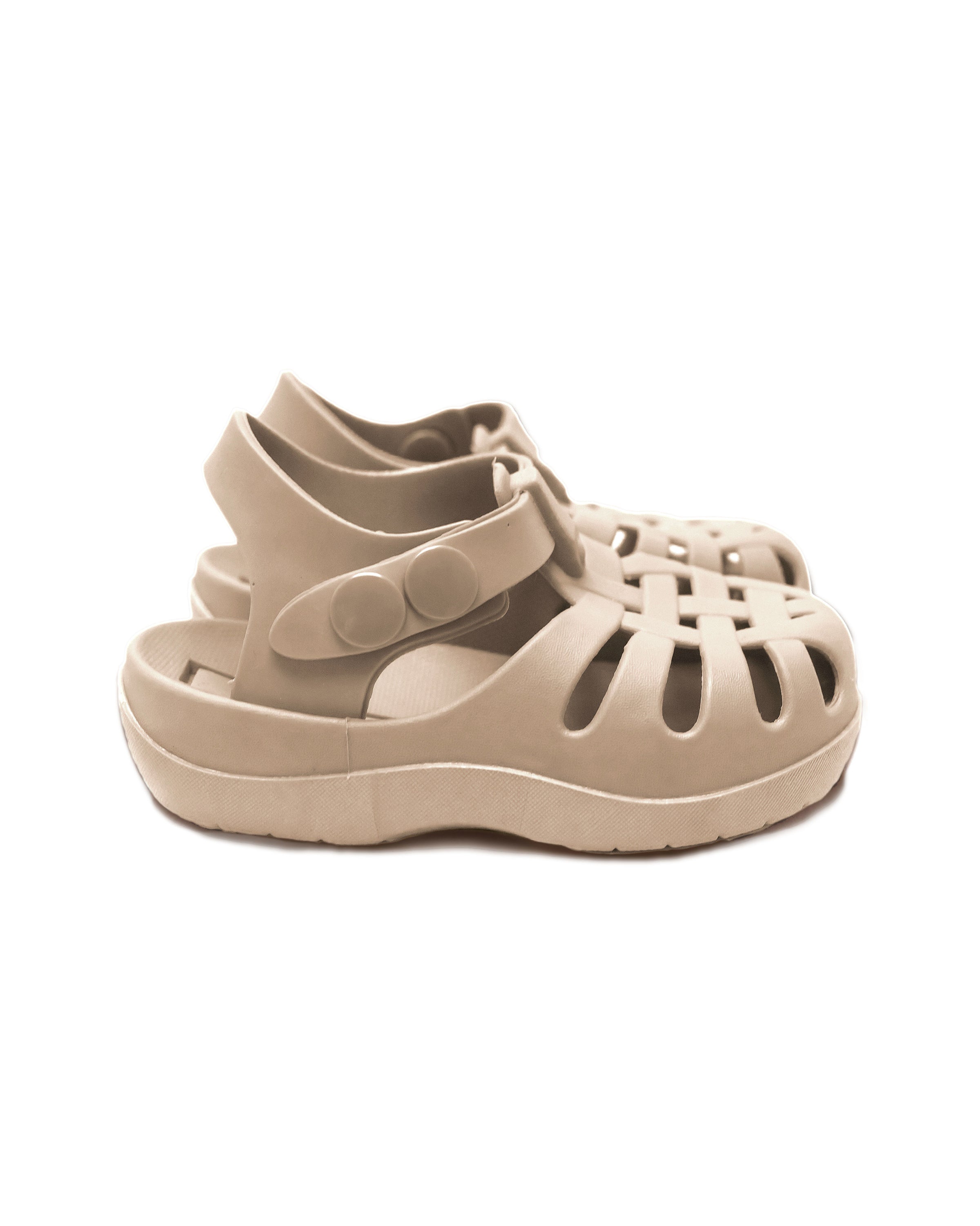 Mrs. Ertha Floopers Sandalen | Soft Peanut