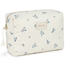 Nobodinoz Vanity Case Toilettas Diva Waterproof | Lily Blue