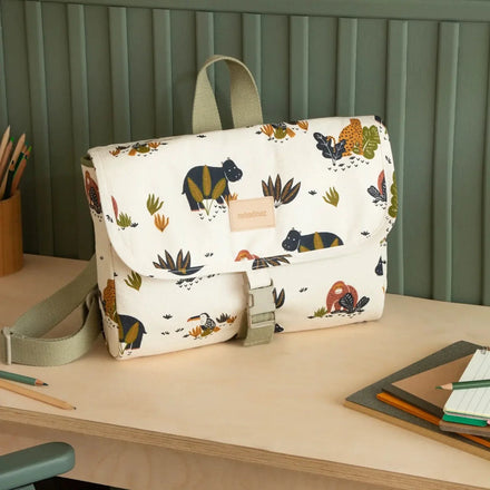 * Nobodinoz Get Ready Waterproof Pre School Bag 32.5x29x10cm | Hippolyte