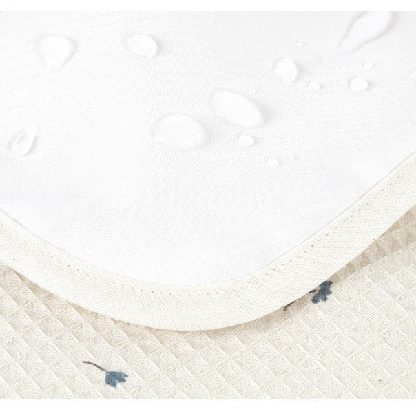 Nobodinoz Mozart Waterproof Changing Pad 68x50cm | Lily blue