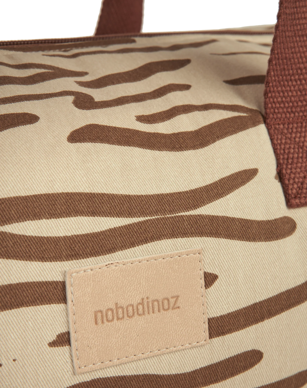 Nobodinoz Get Ready Waterproof Sports Bag 37x22x22cm | Brown Waves  *