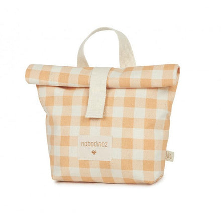 * Nobodinoz Eco Lunch Bag | Melon Vichy