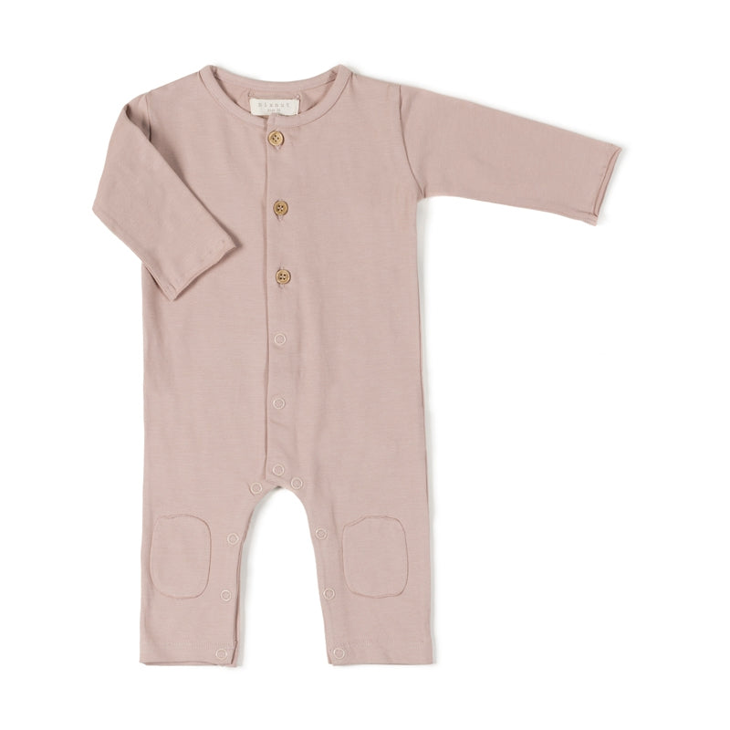 Nixnut Butt Onesie | Old Pink