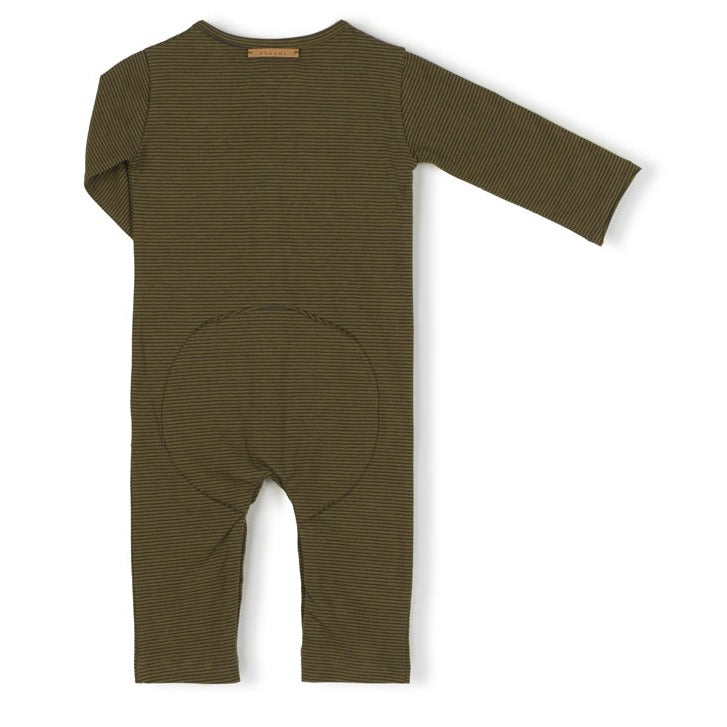 Nixnut Butt Onesie | Night Stripe*