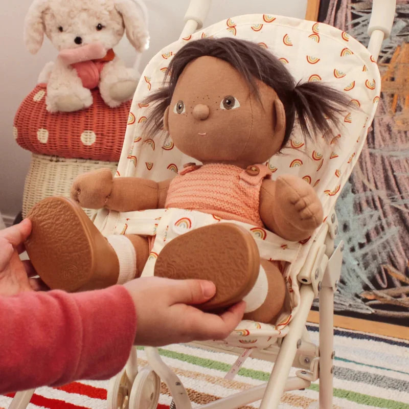 Olli Ella Dinkum Toys poppenwagen | Rainbow