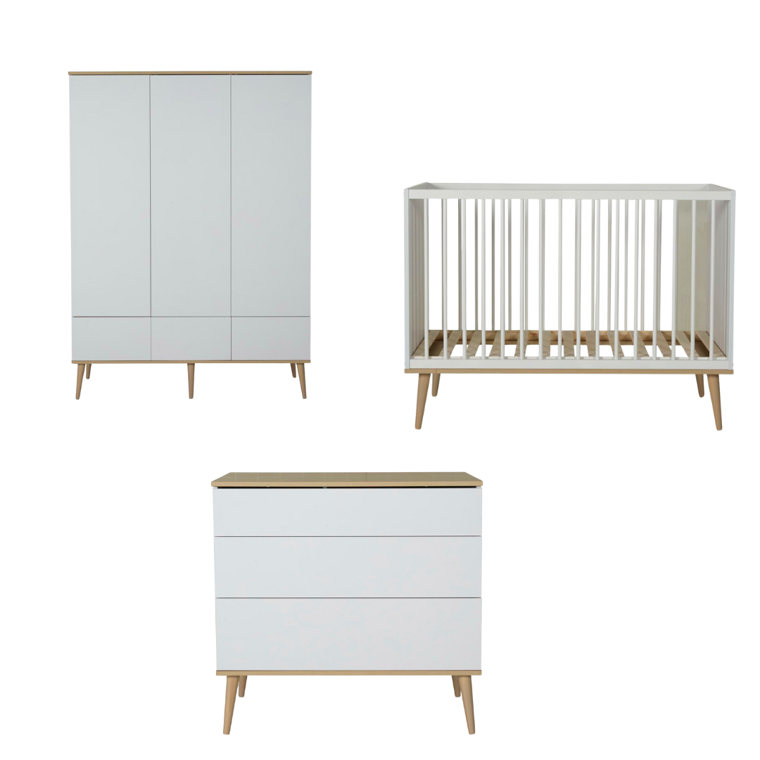 Quax Babykamer Flow White & Oak | Comi Prijs