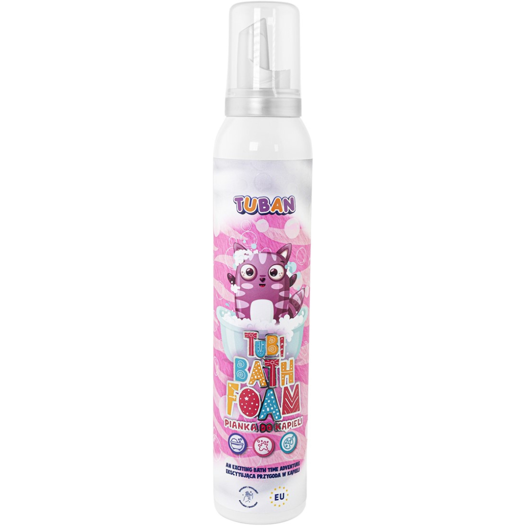 Tuban Tubi Bad Foam | Pink Lily 200 Ml