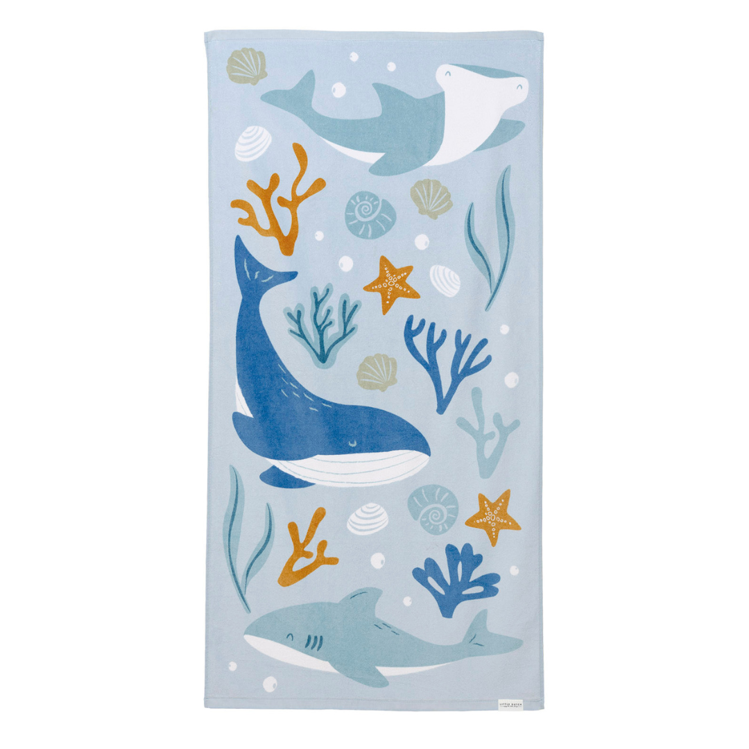 Little Dutch Strandlaken Beach Towel | Oceam Dreams Blue