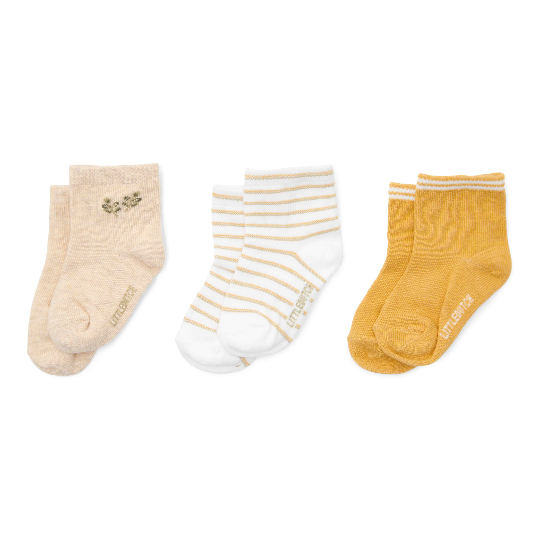 Little Dutch Newborn Little Farm Sokken 3-Pack Maat 2 | Multi