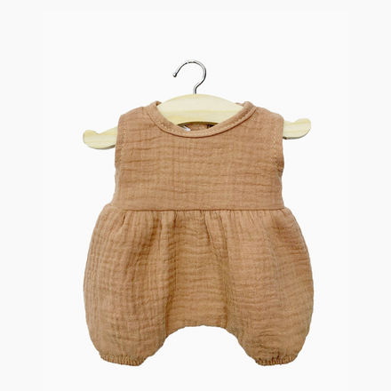 Minikane Poppenkleertjes Noa Romper | Brown Sugar