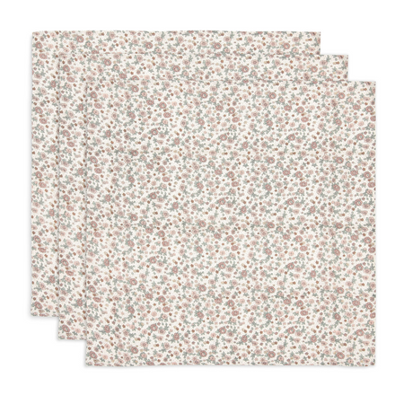 Jollein Hydrofiele Doek Small 70x70cm 3-Pack | Retro Flowers