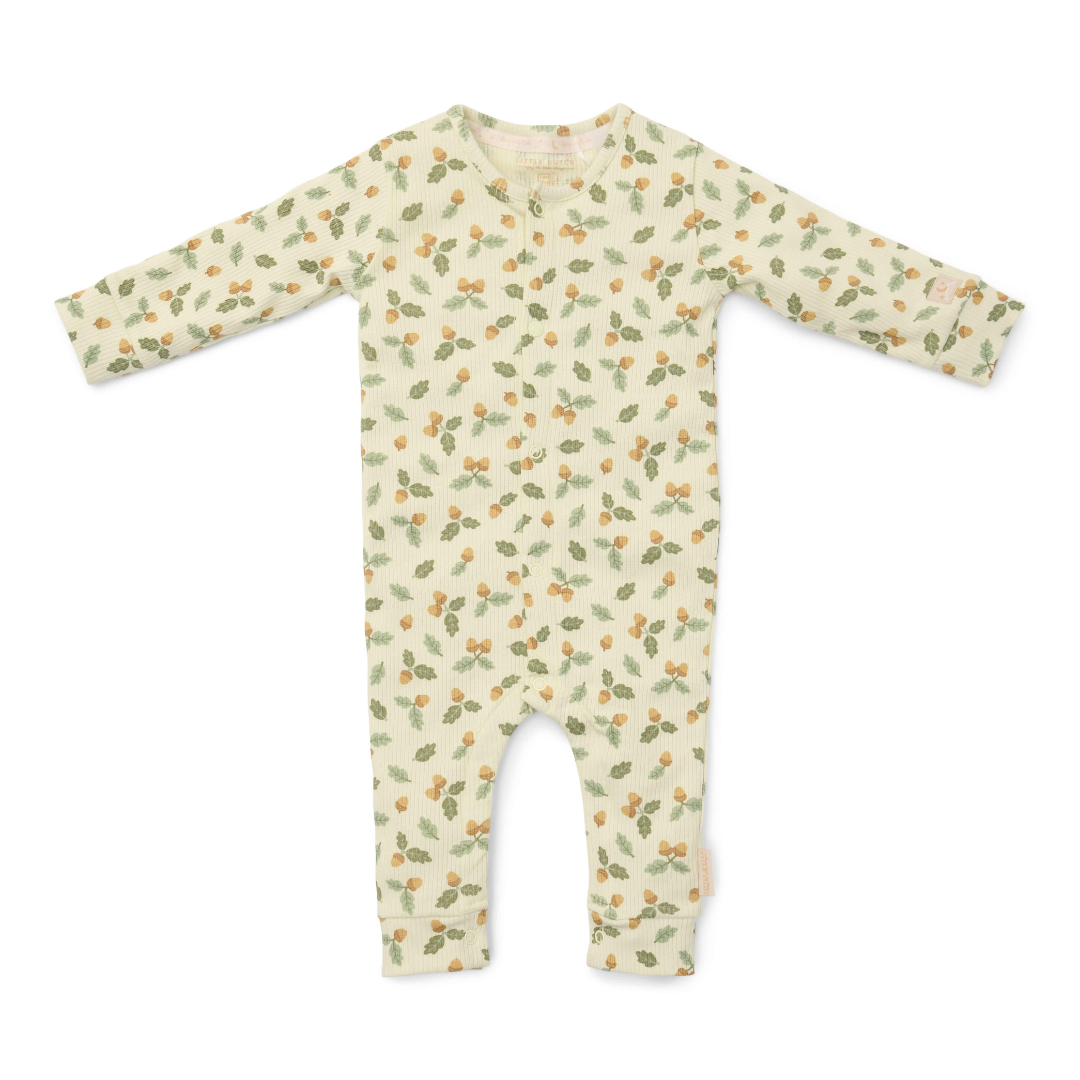 Little Dutch Pyjama Forest Leaves | Groen