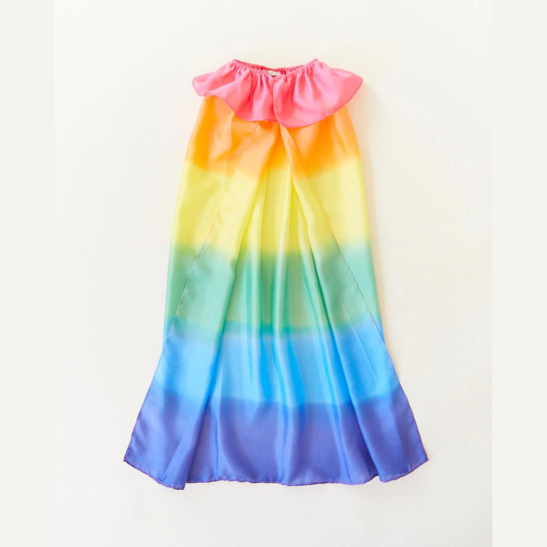 Sarah's Silks Rainbow Cape