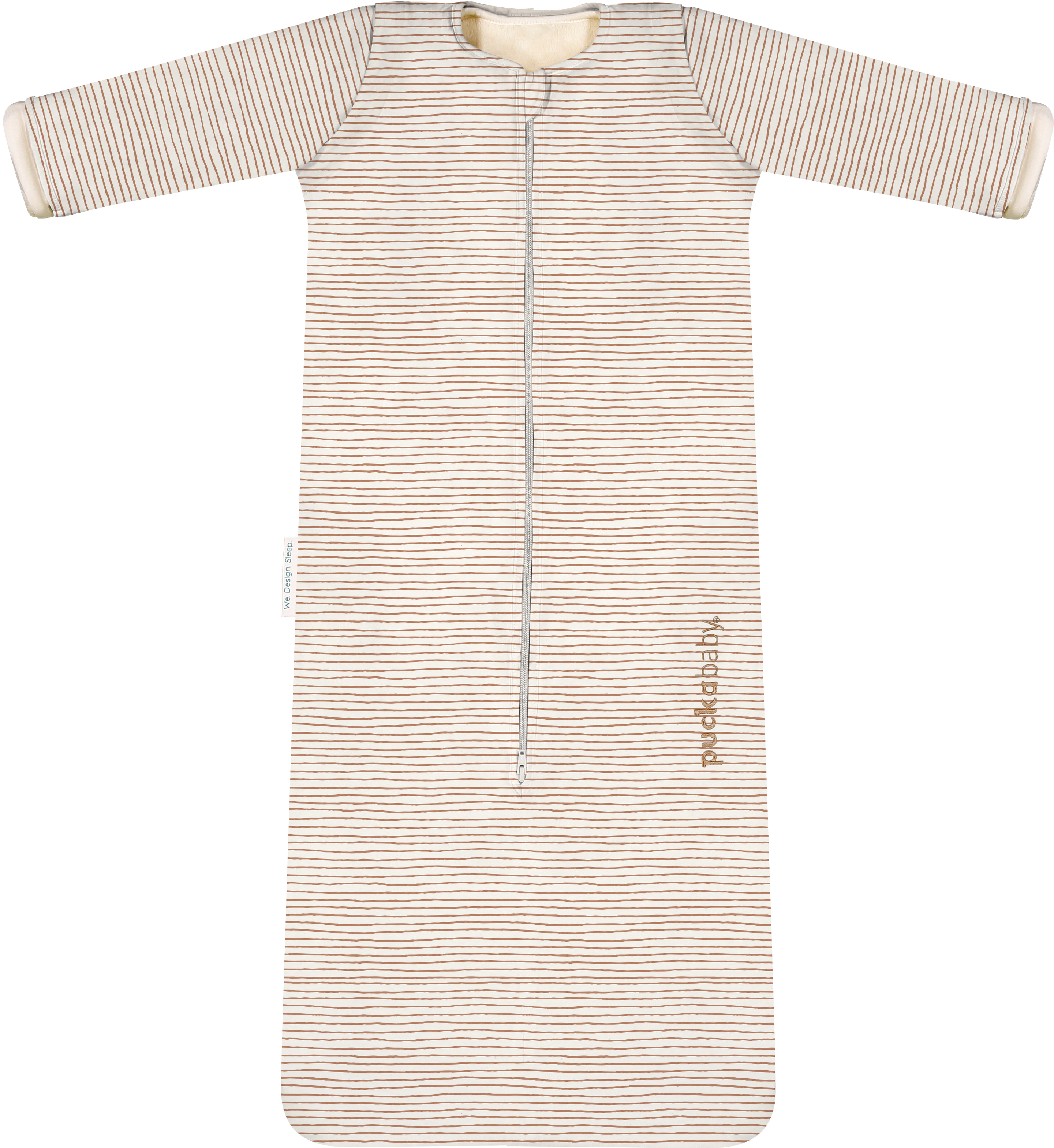 Puckababy Slaapzak The Bag 4 Seasons - 6 M/2.5 Y | 100 CM | Hazel stripes