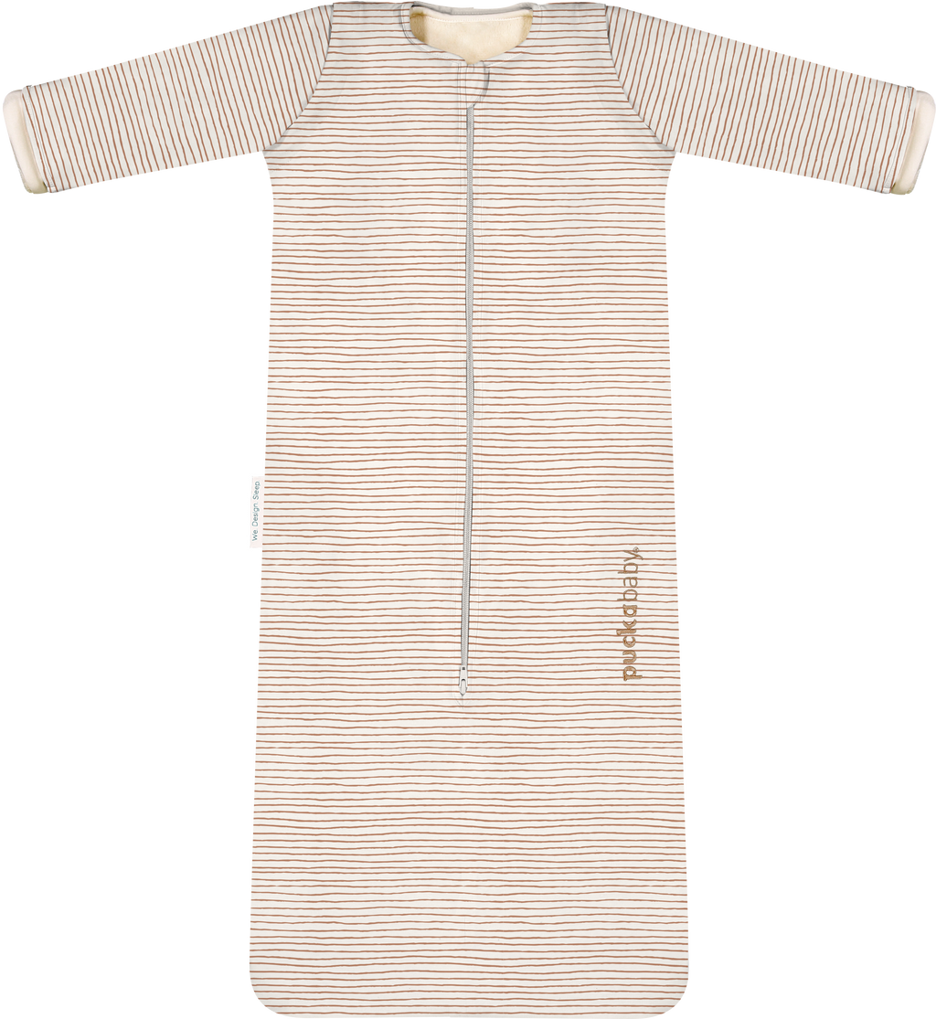 Puckababy Slaapzak The Bag 4 Seasons - 6 M/2.5 Y | 100 CM | Hazel stripes