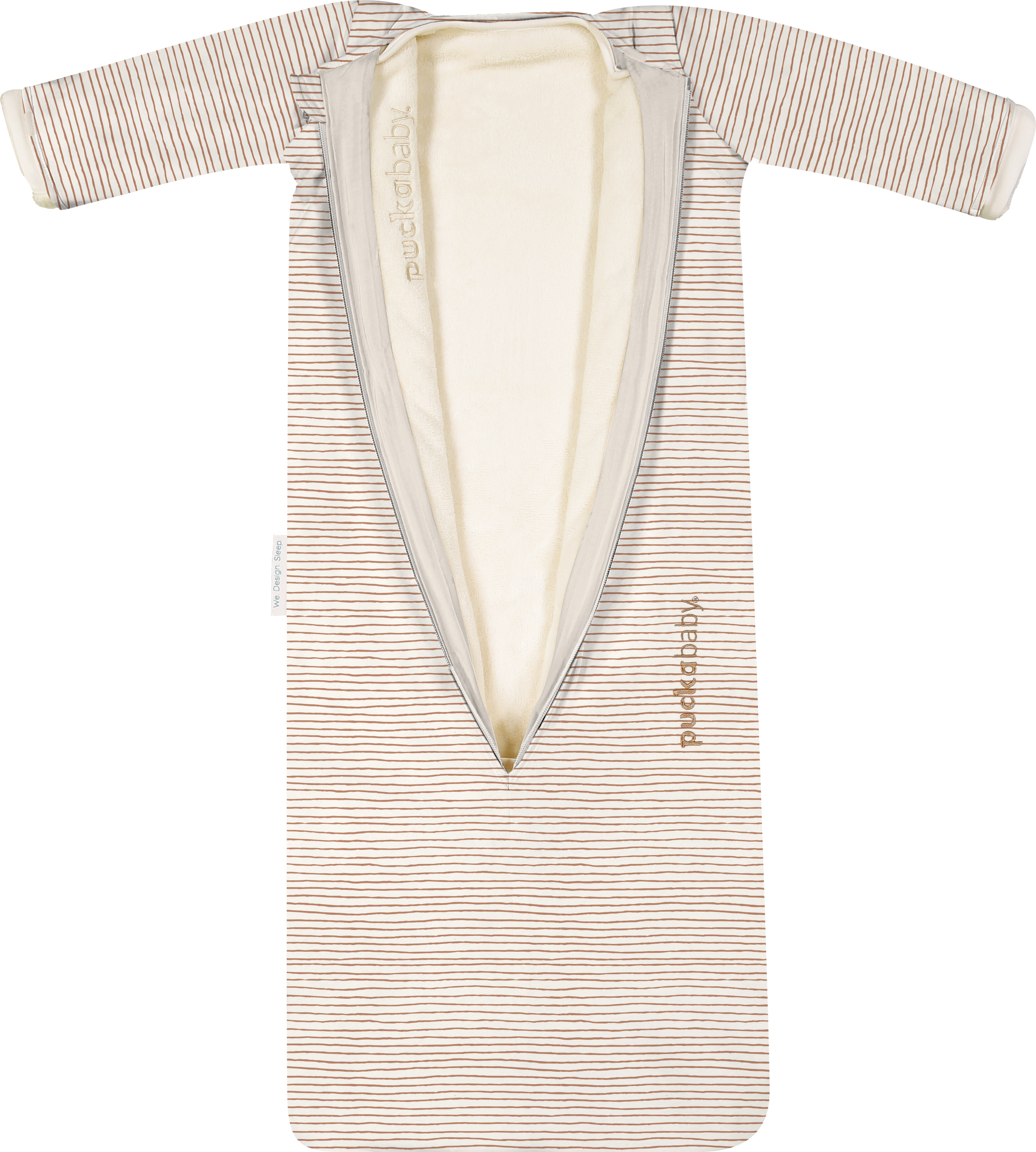 Puckababy Slaapzak The Bag 4 Seasons - 6 M/2.5 Y | 100 CM | Hazel stripes