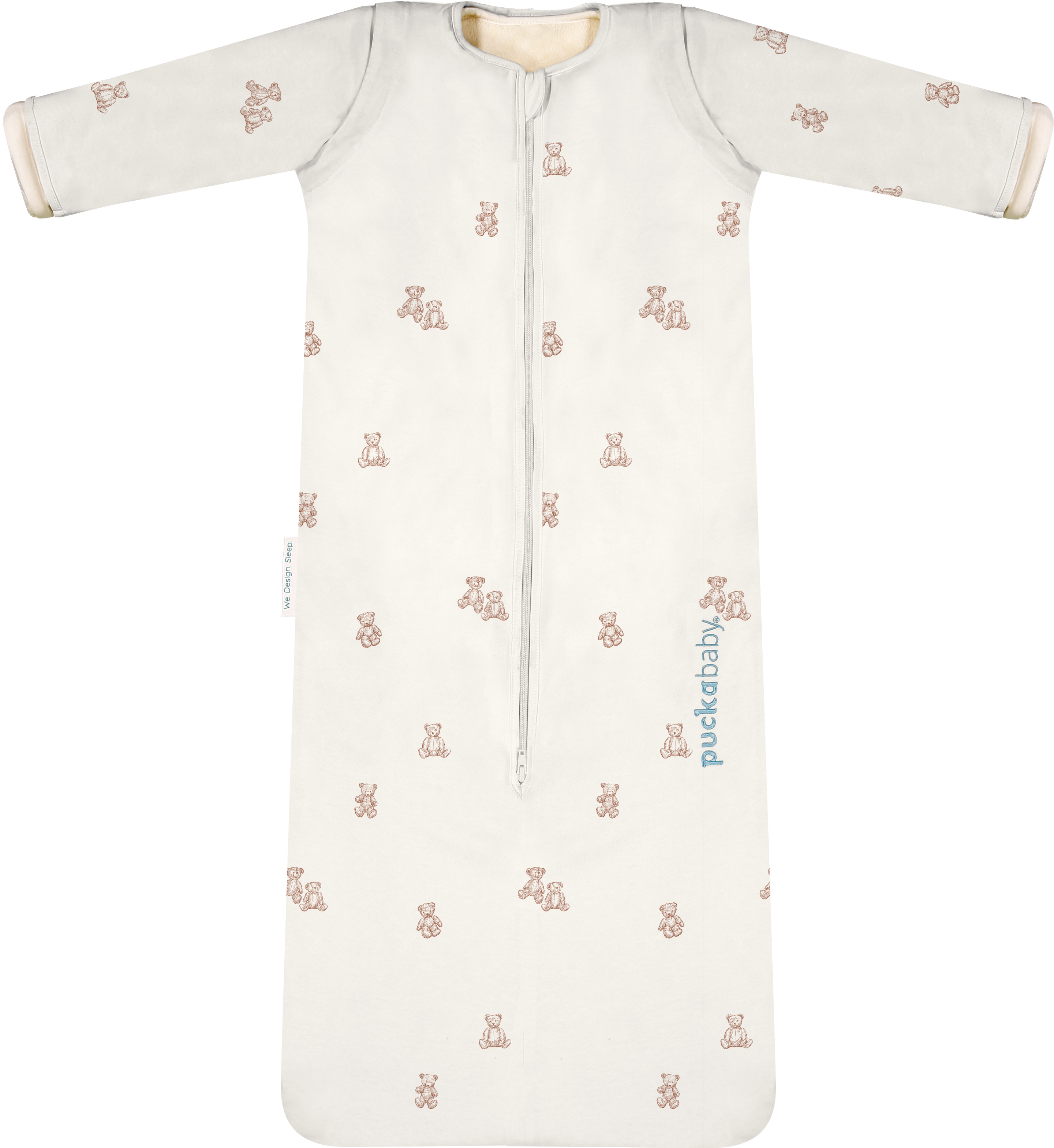 Puckababy Slaapzak The Bag 4 Seasons - 6 M/2.5 Y | 100 CM | Teddy Bears