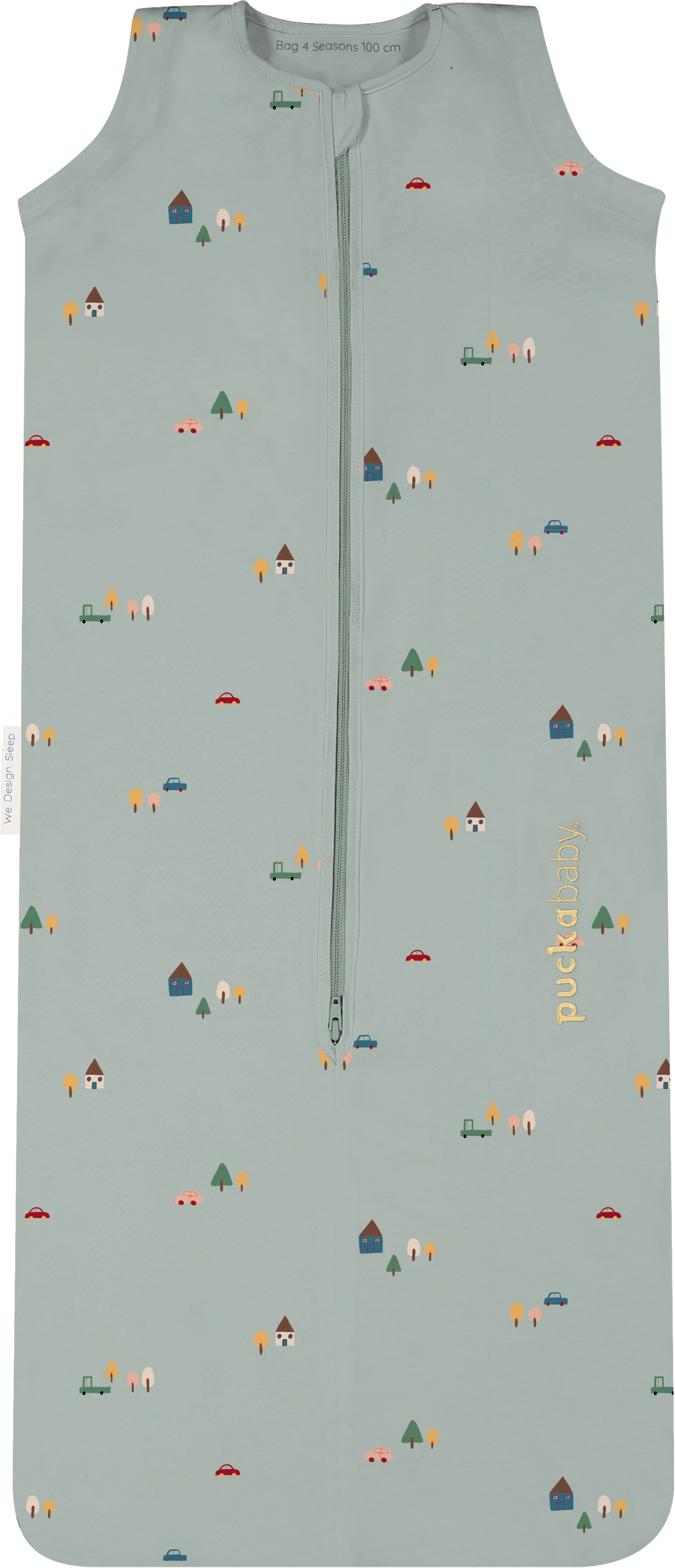 Puckababy Slaapzak The Bag 4 Seasons - 6 M/2.5 Y | 100 CM | Tiny village