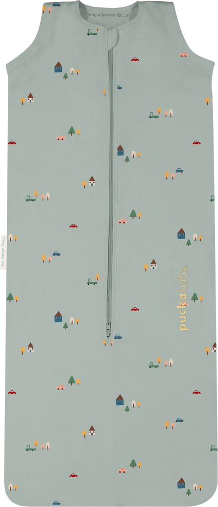 Puckababy Slaapzak The Bag 4 Seasons - 6 M/2.5 Y | 100 CM | Tiny village