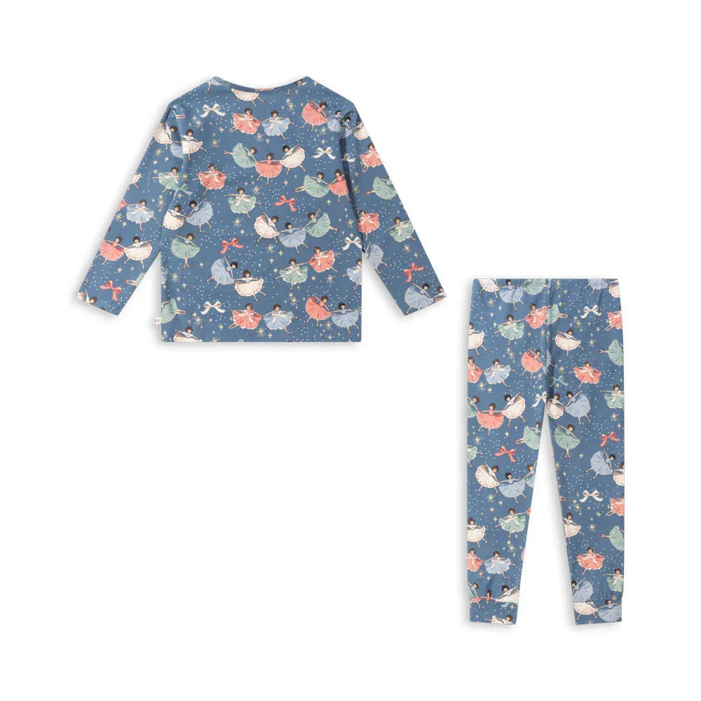 Konges Sløjd Basic Blouse/Broek Set Pyjama | Snow Bow Ballerina