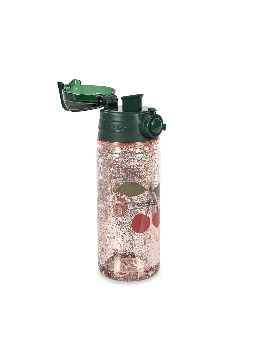 Konges Sløjd Glitter Drinkfles | Cherry