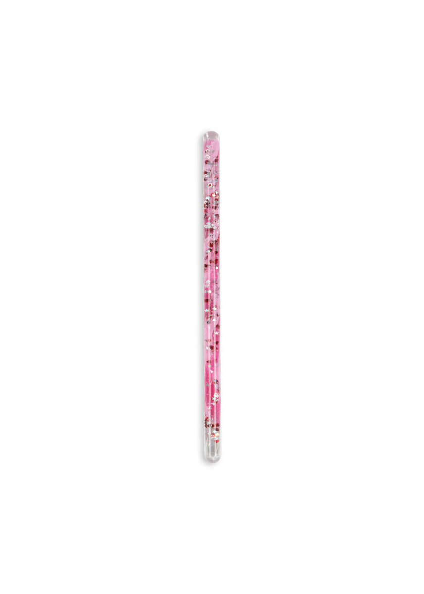 Konges Sløjd Toverstaf Magical Glitter Wand Pink Mix, toverstaf op witte achtergrond